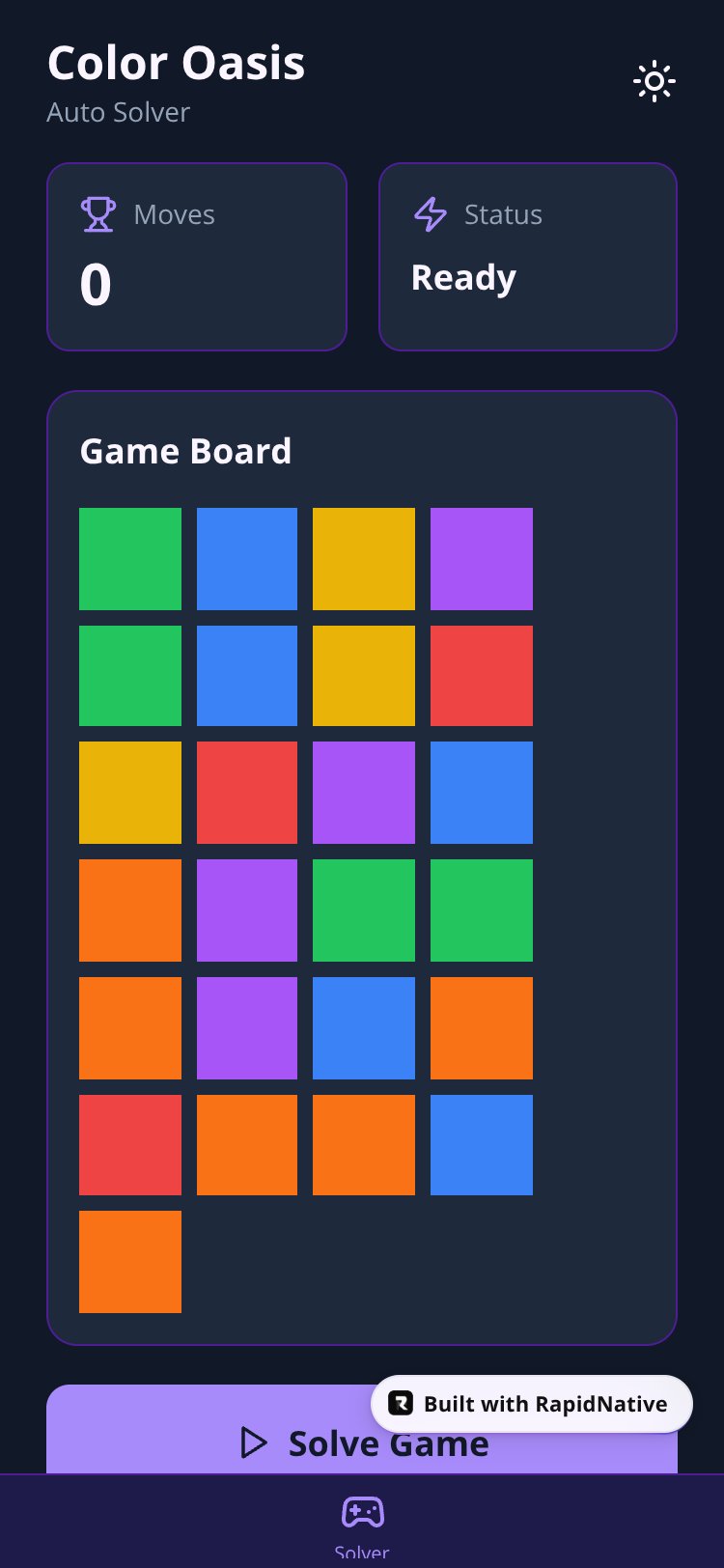 Color Oasis screen 1