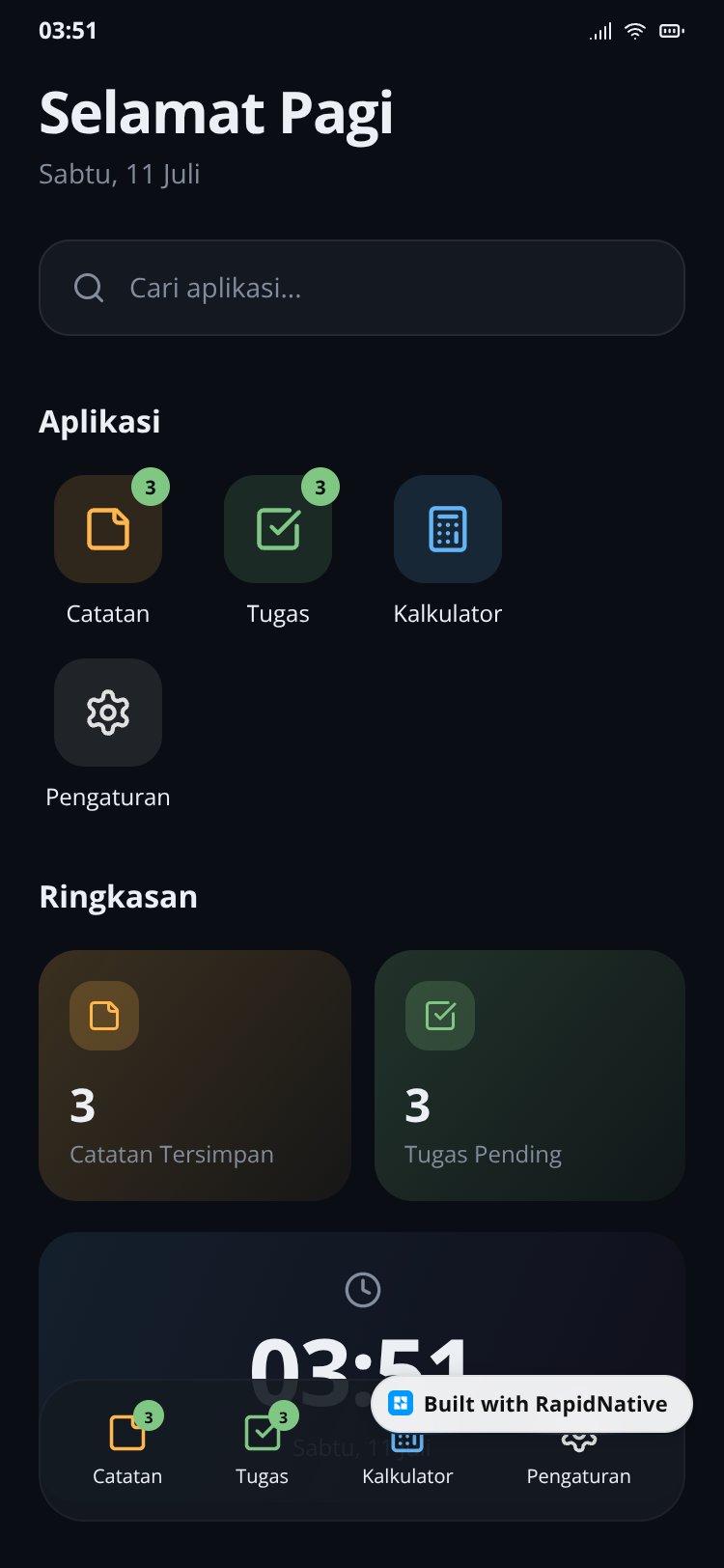 Virtual Android screen 3