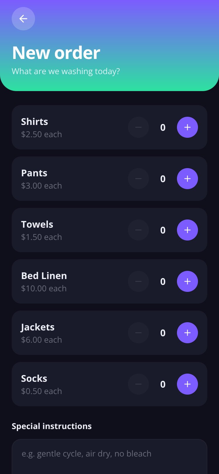 FreshCycle screen 4