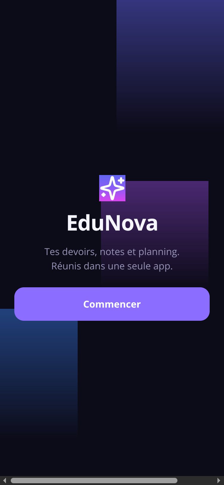 EduNova screen 1