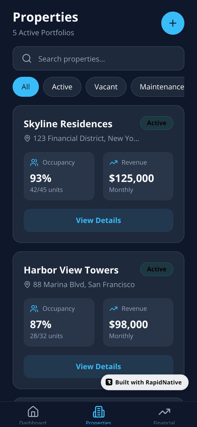 Quantum Ledger screen 2