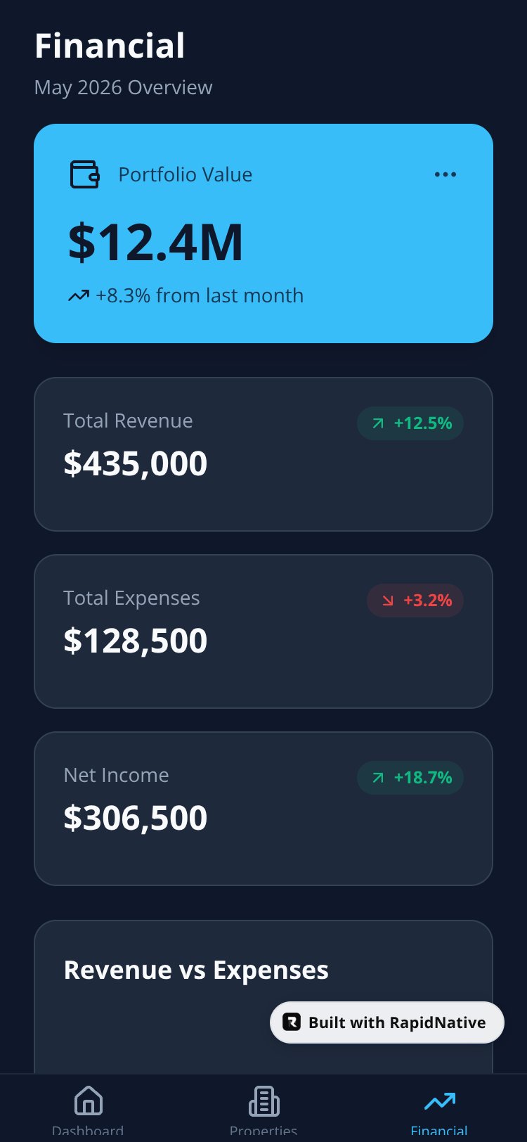 Quantum Ledger screen 3