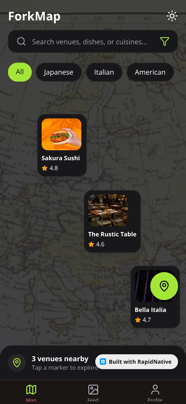 ForkMap screen 3