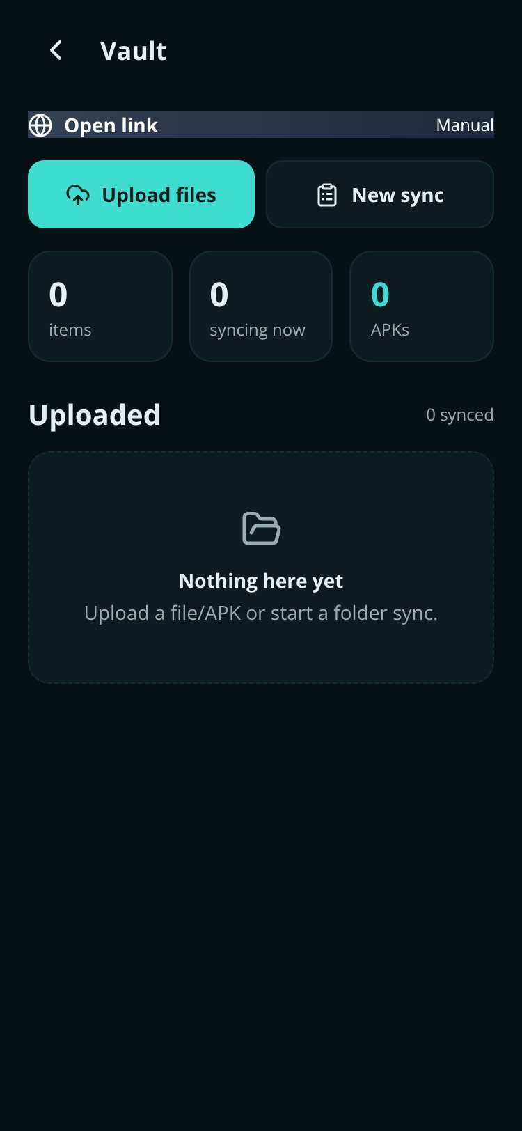 SyncDrop screen 3