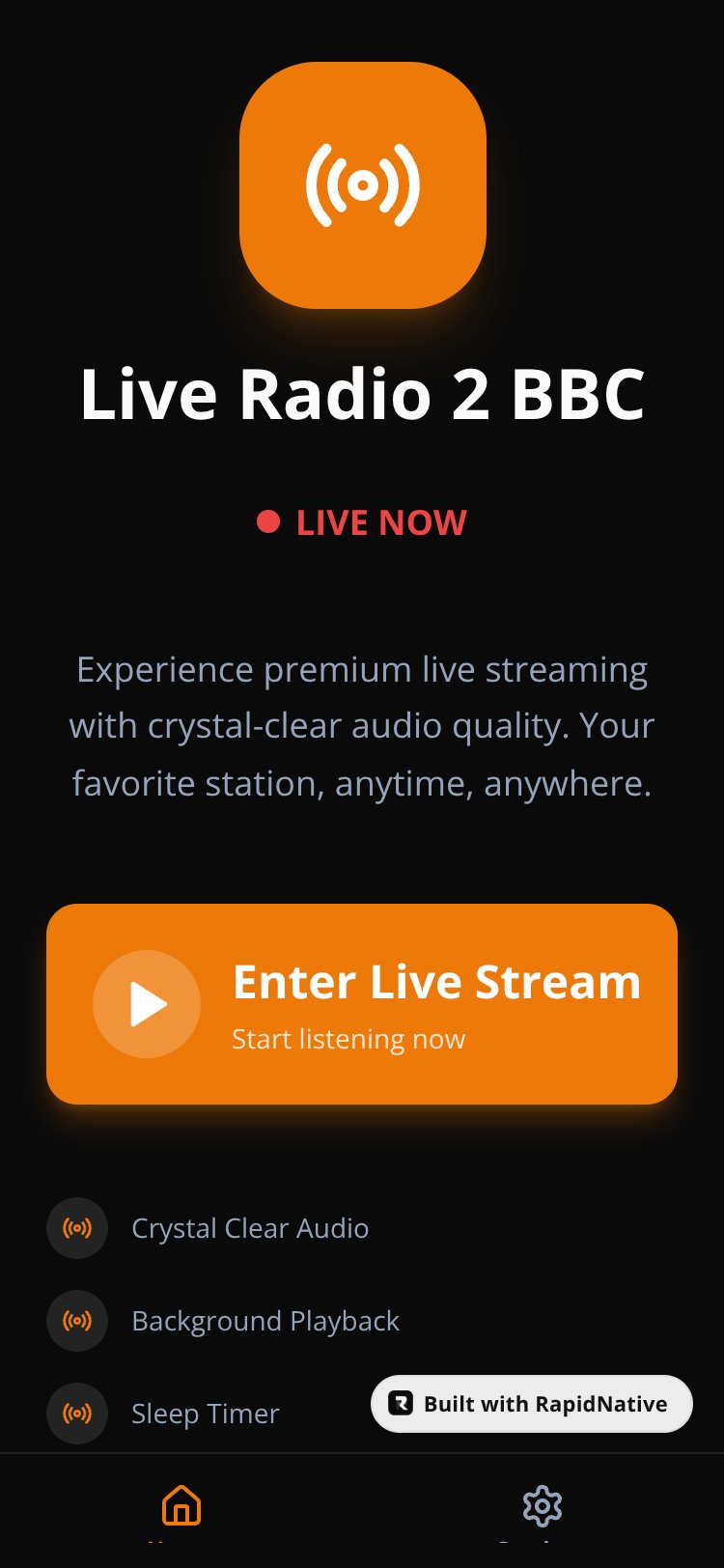 Live Radio 2 BBC screen 4