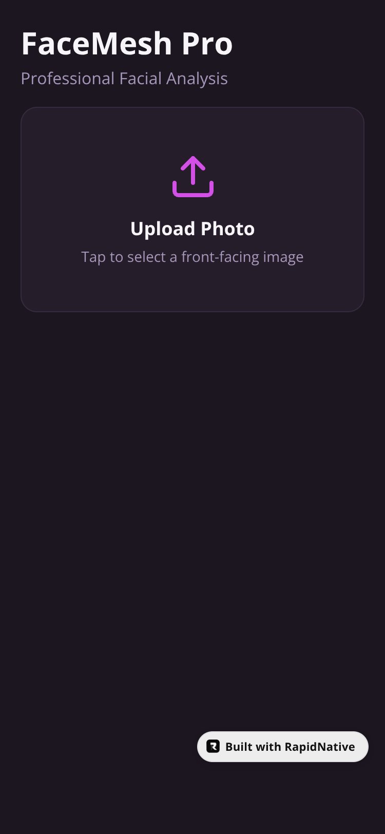 FaceMesh Pro screen 2