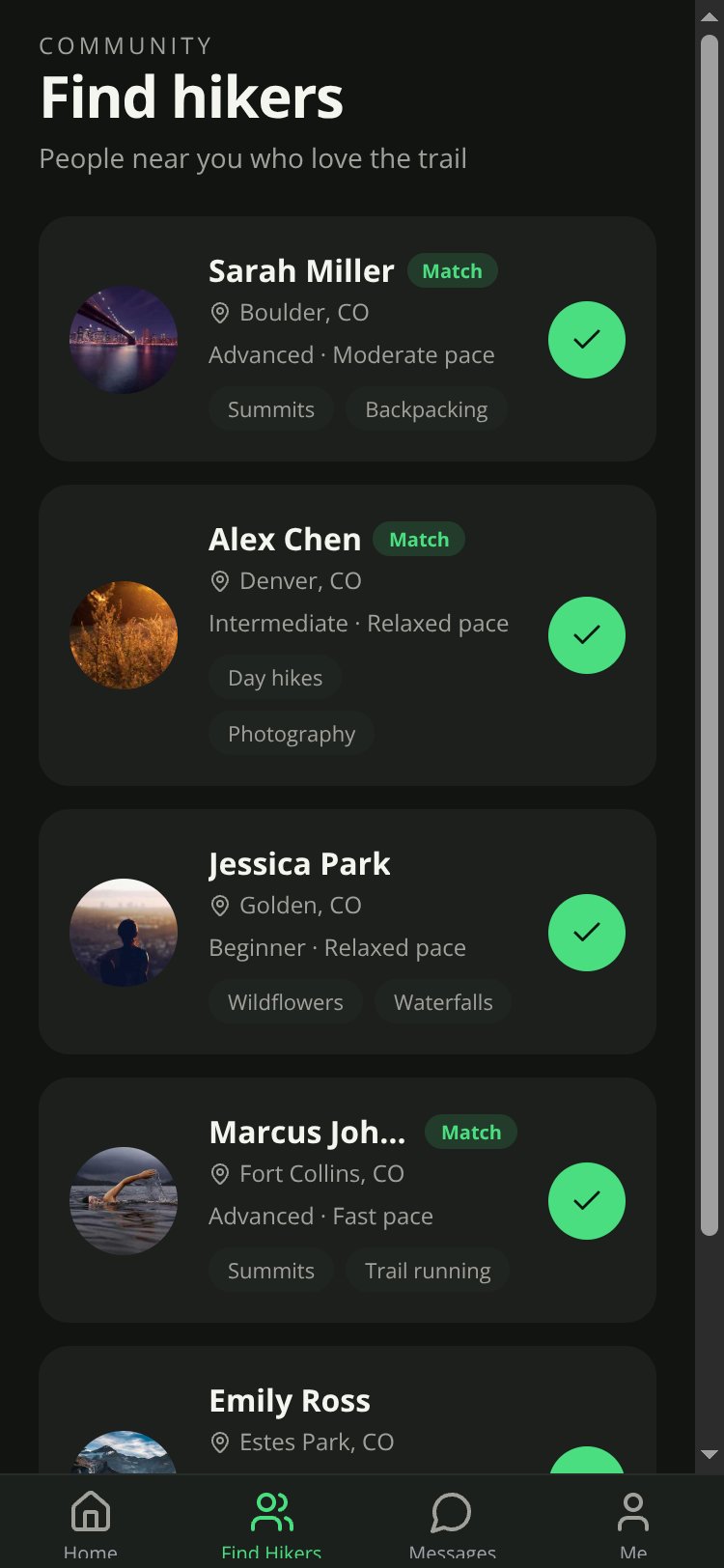 RapidNative App screen 1