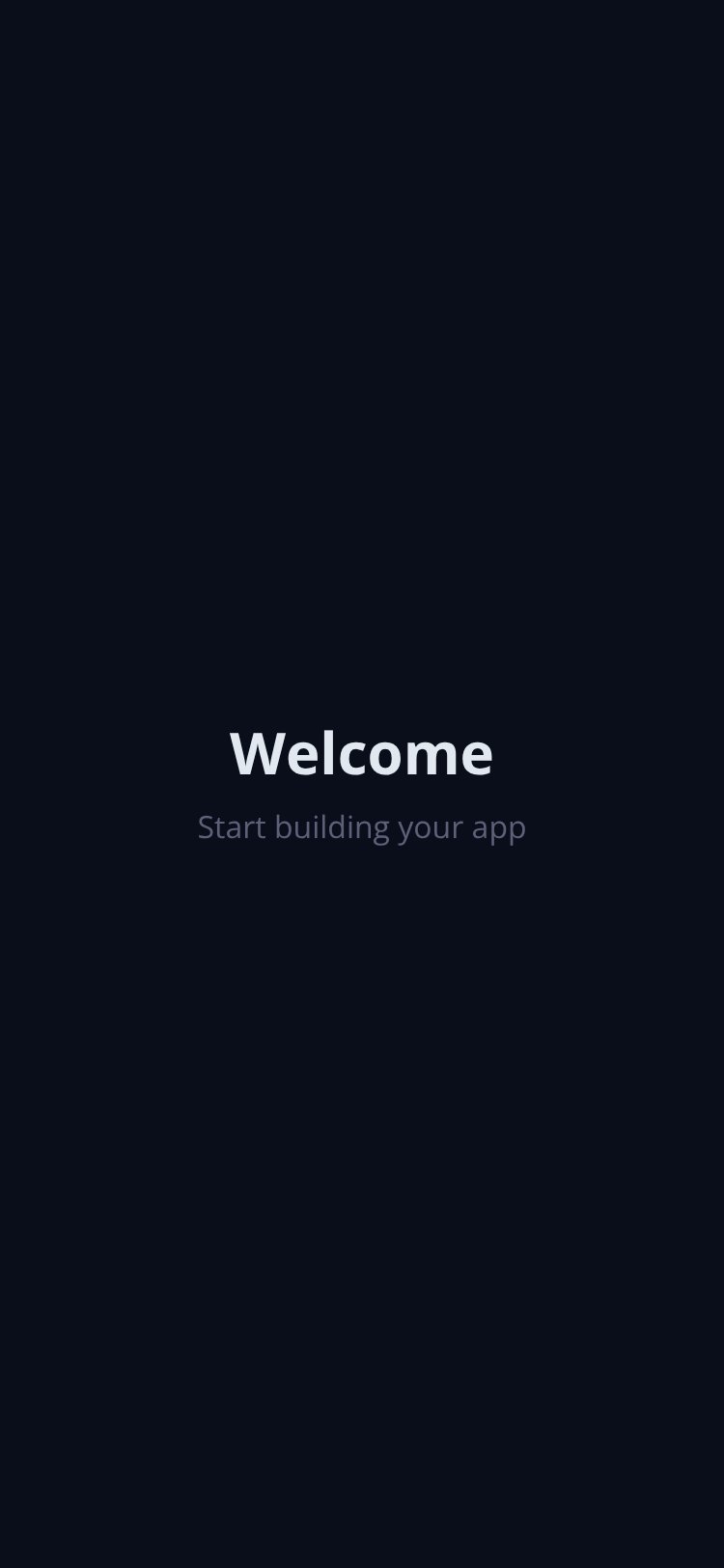PayVault screen 1