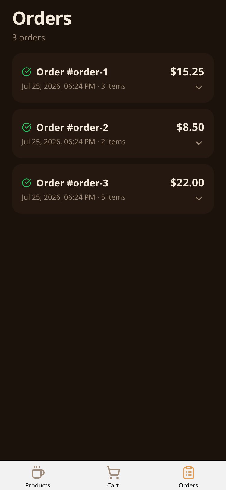 BrewPOS screen 4