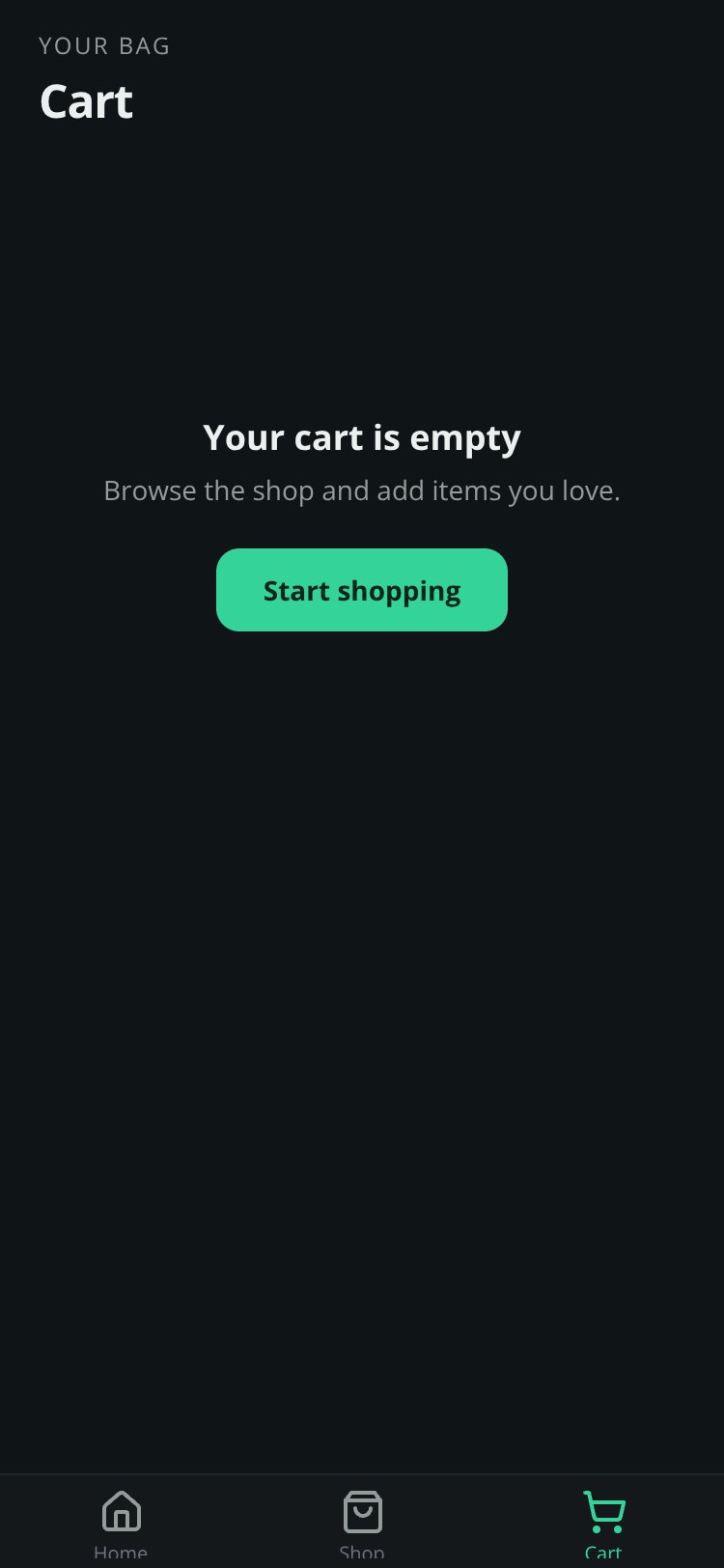 ShopGrid screen 3