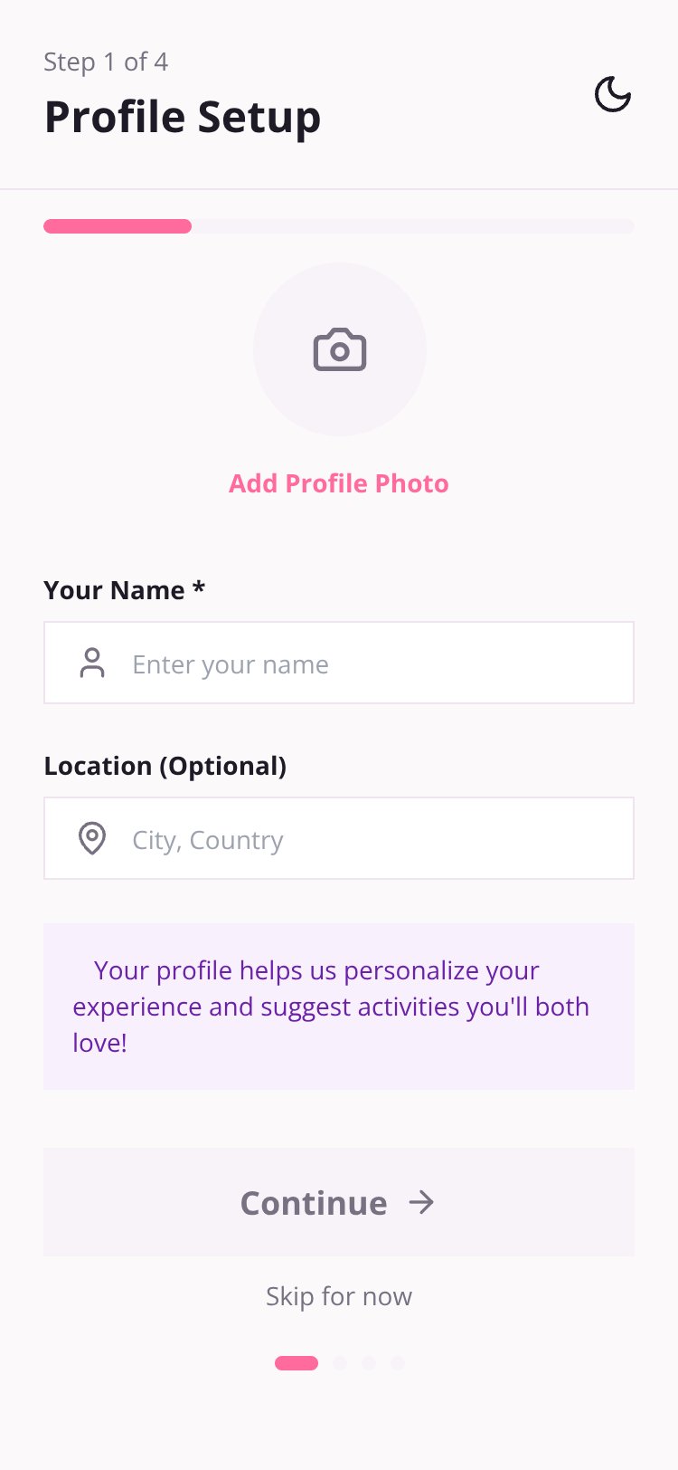 LoveSync Copy screen 2