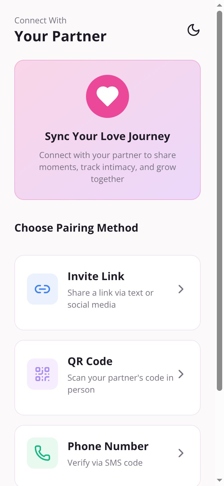LoveSync Copy screen 4