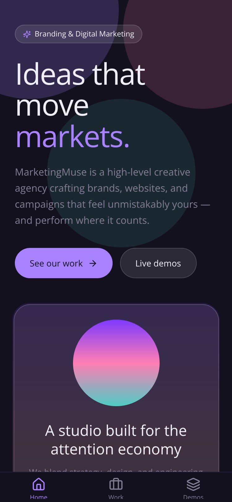 RapidNative App screen 1