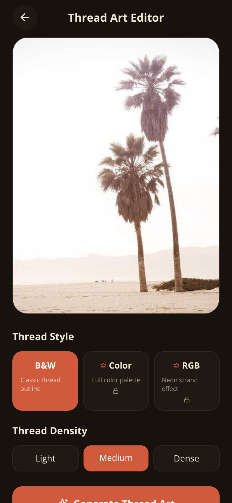 Thread Art Creator screen 1