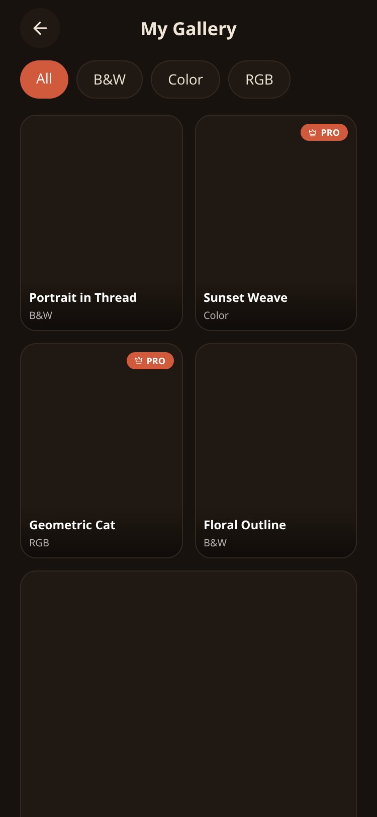 Thread Art Creator screen 2