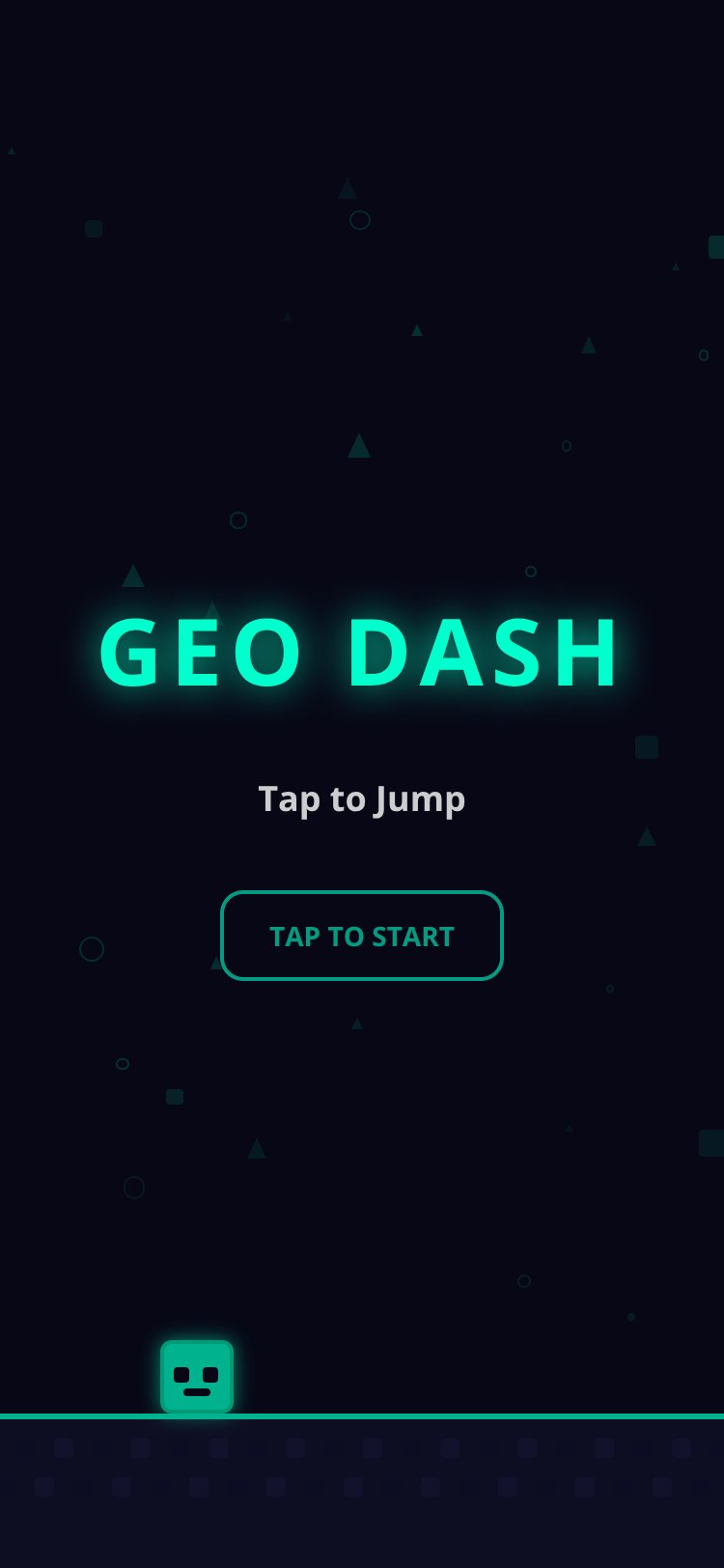 Geo Dash screen 1