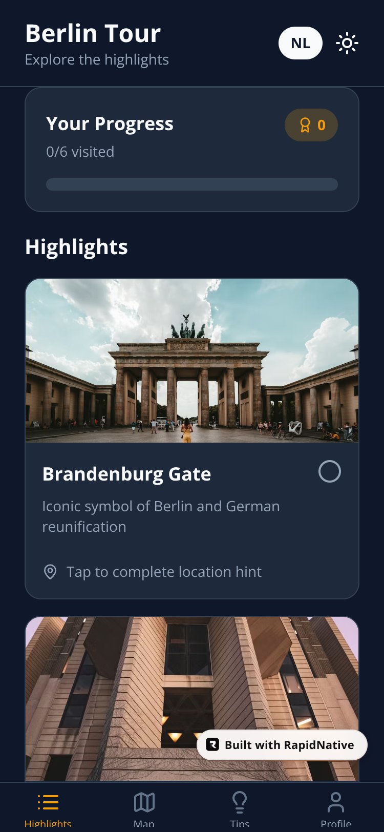 Berlin Highlights Tour screen 3