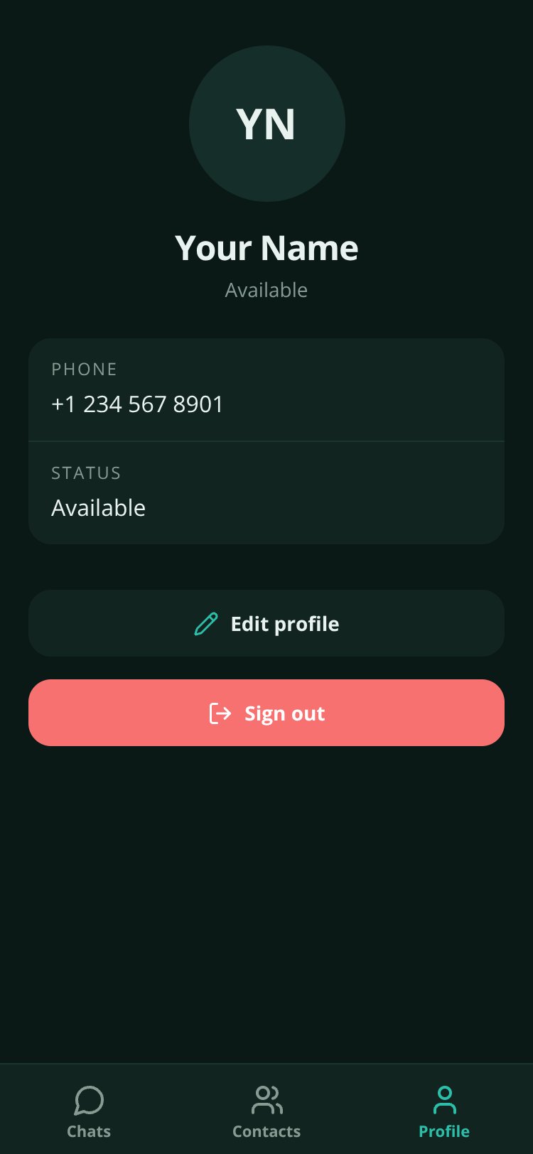 AsChat screen 3