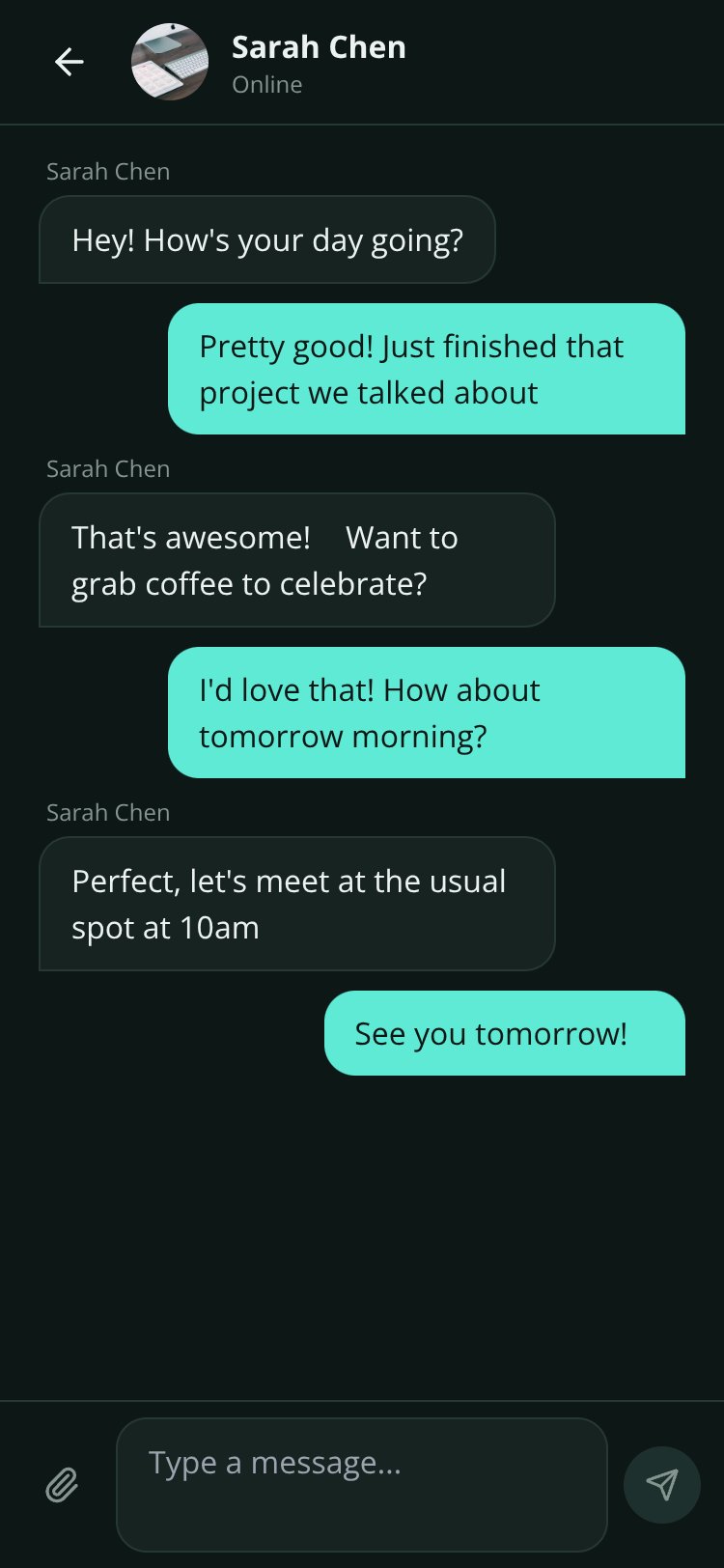 Chatter screen 1
