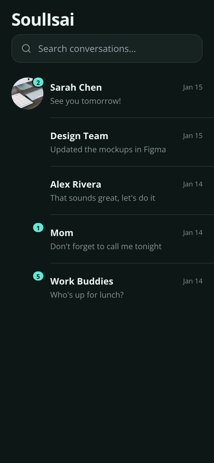 Chatter screen 2