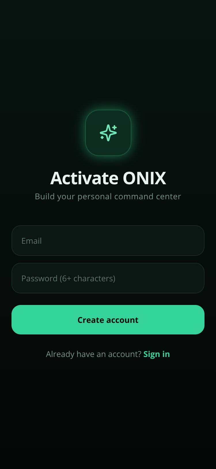 ONIX AI screen 2