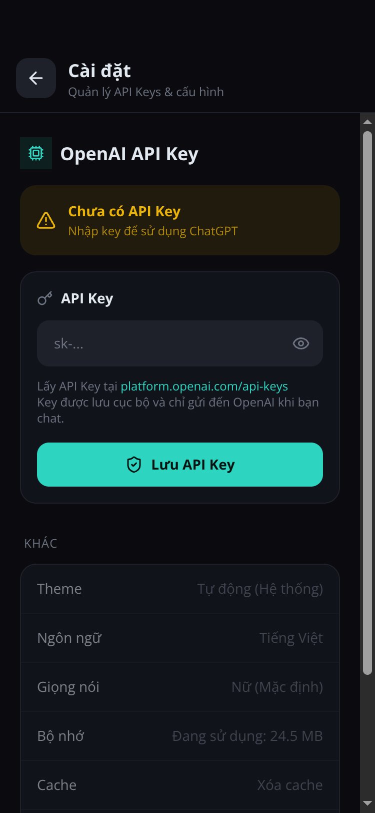 RapidNative App screen 1