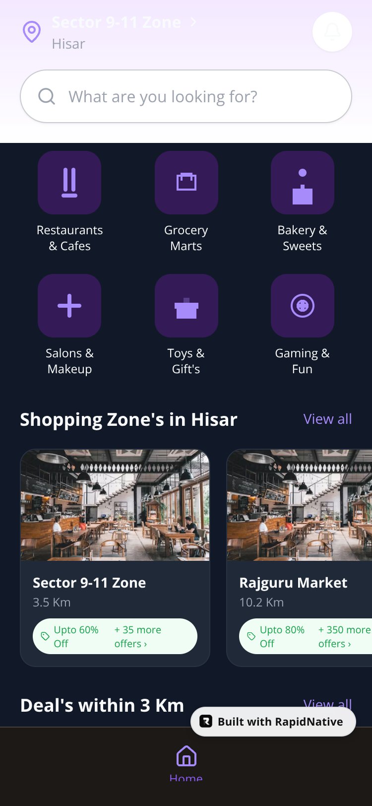 Pixel Perfect App screen 1