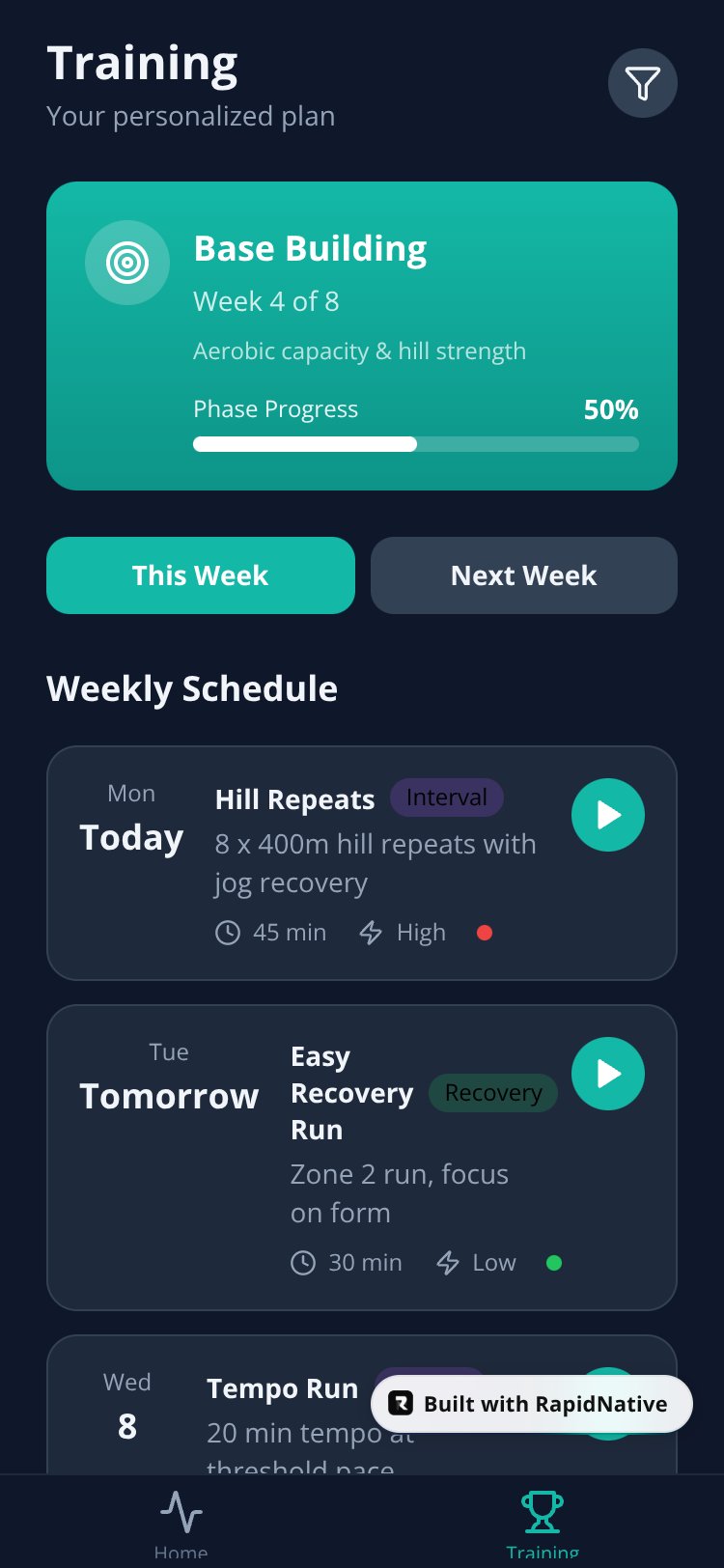 TrailPulse AI screen 2
