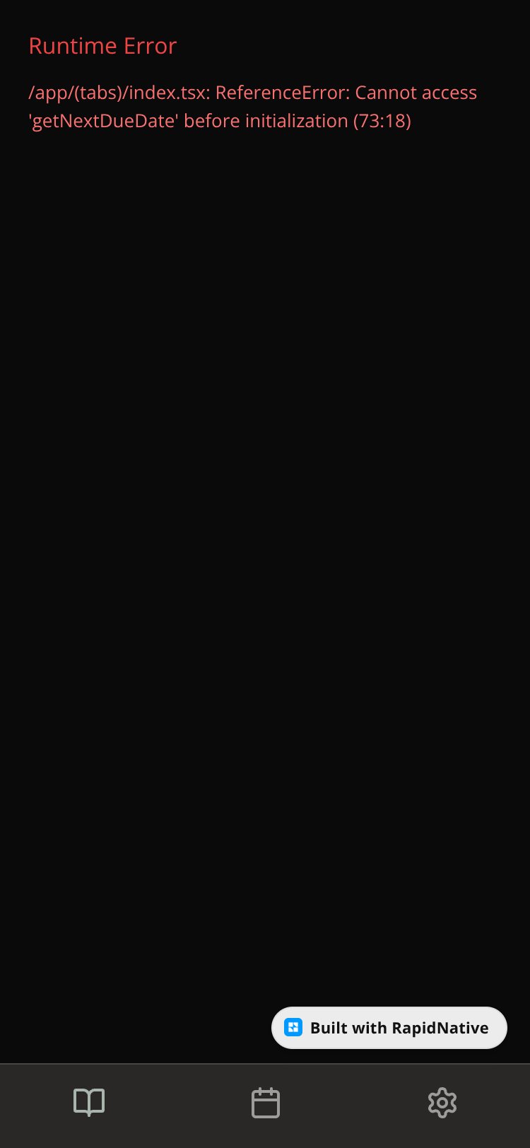 Daily Ritual screen 2