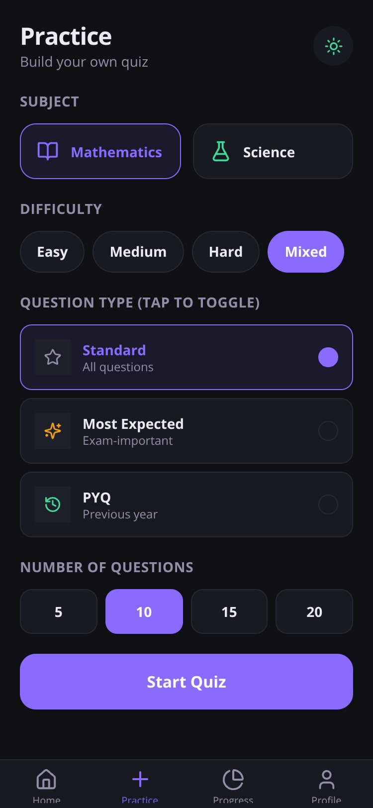 QuizGen Copy screen 1