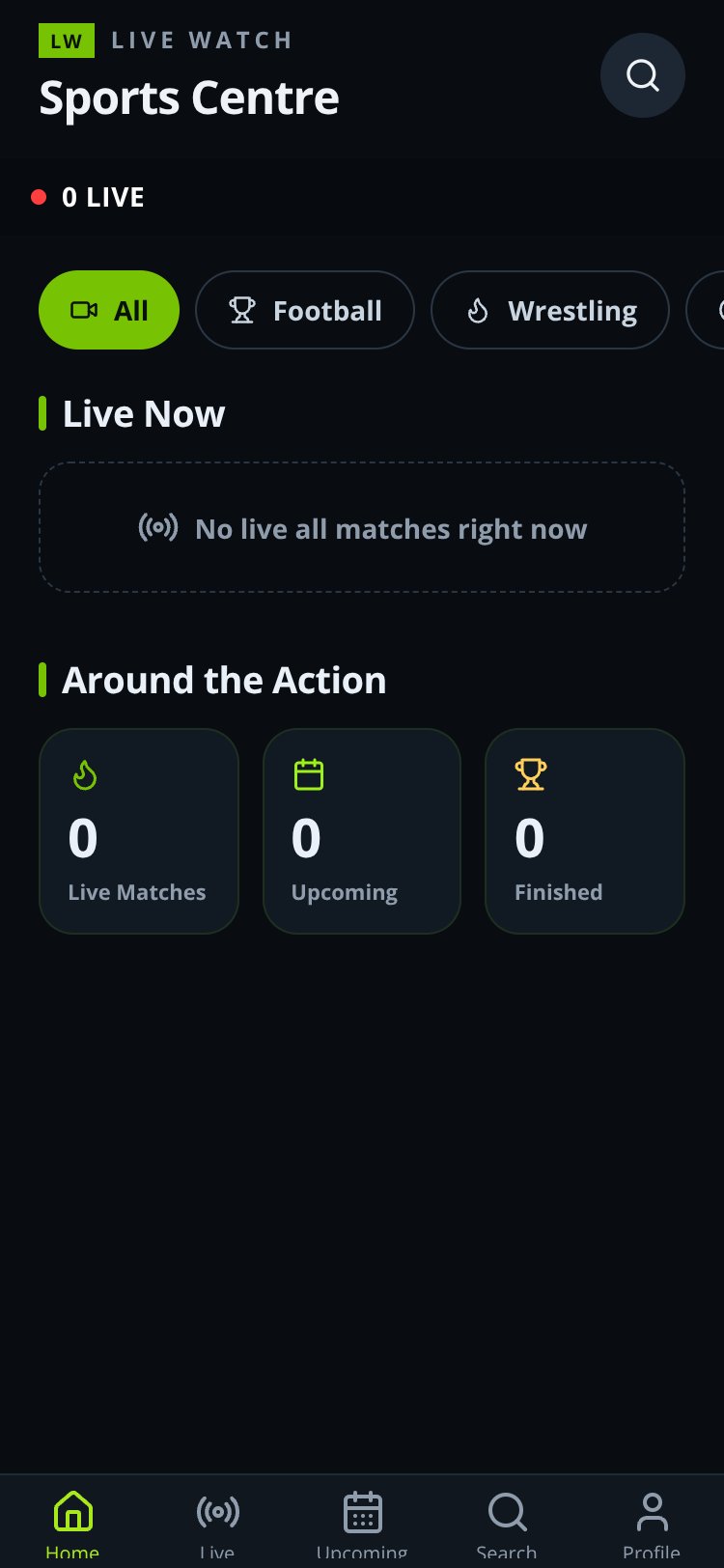 Live Watch screen 5