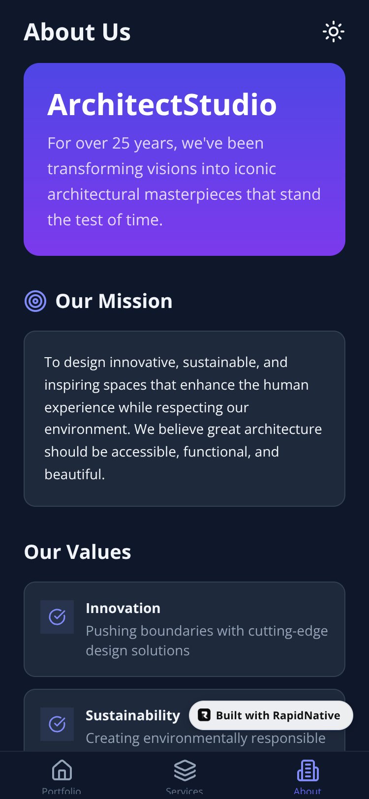 ArchitectStudio Pro screen 1