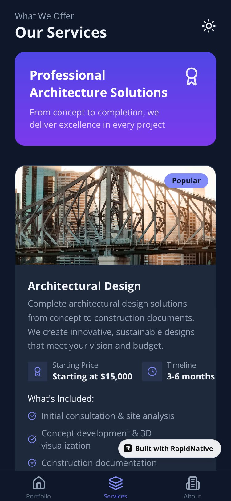 ArchitectStudio Pro screen 3
