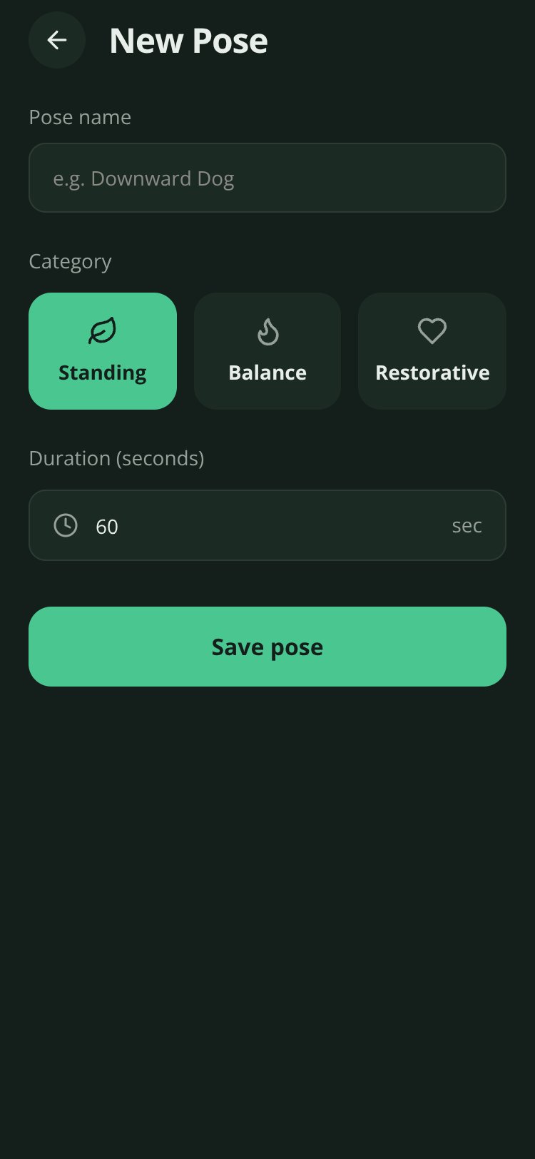 Asana screen 1