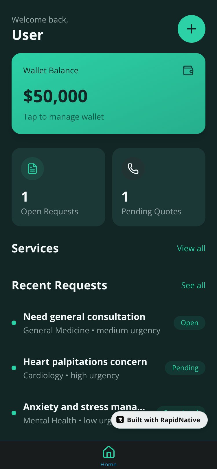 MediConnect screen 3