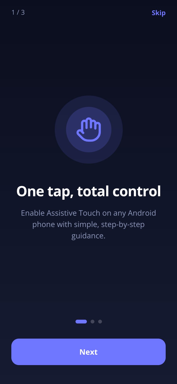 Assistive Touch screen 5