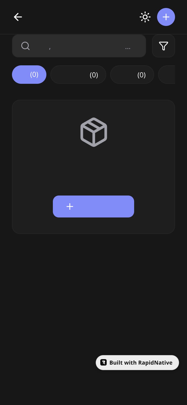 Tailor Hub screen 2