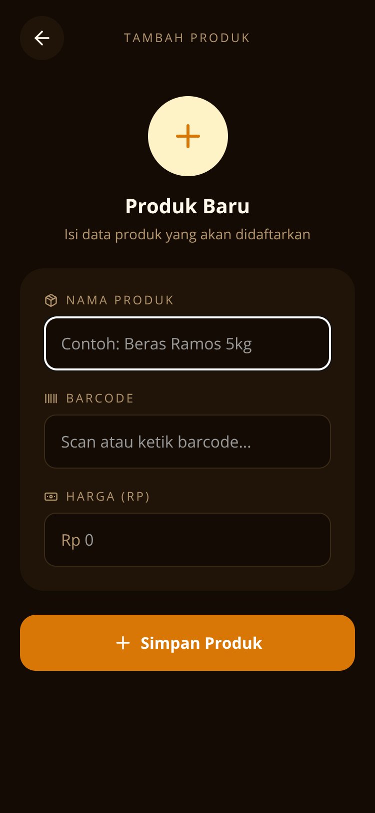 Scan Harga screen 1