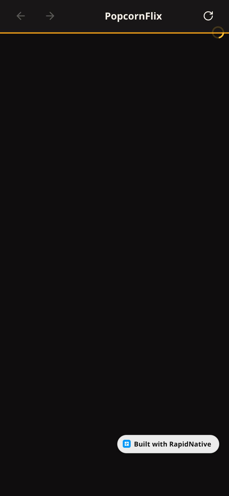 PopcornFlix screen 1