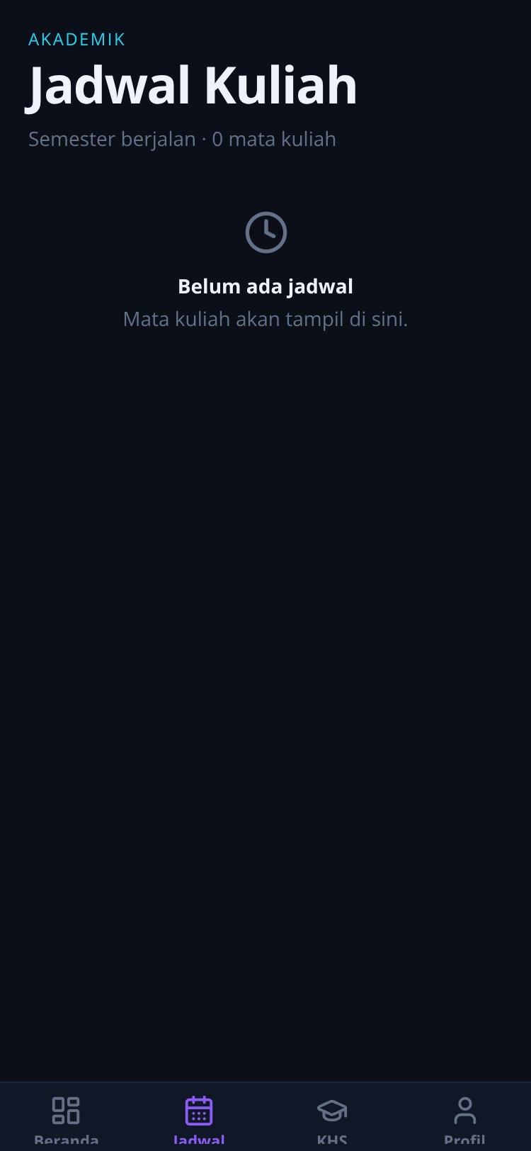 SIAKAD screen 4