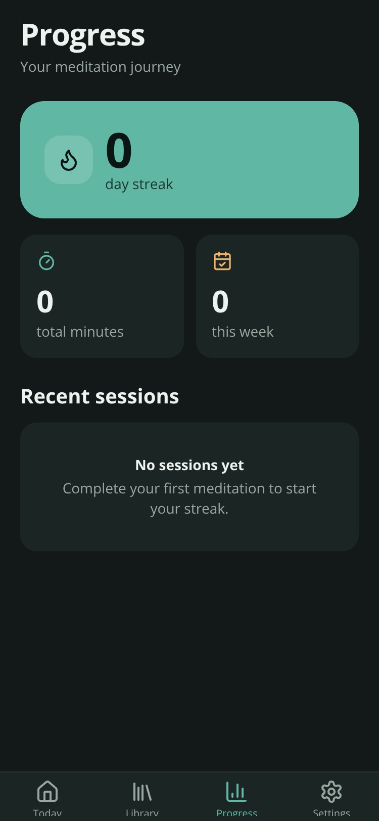 Breathe screen 3