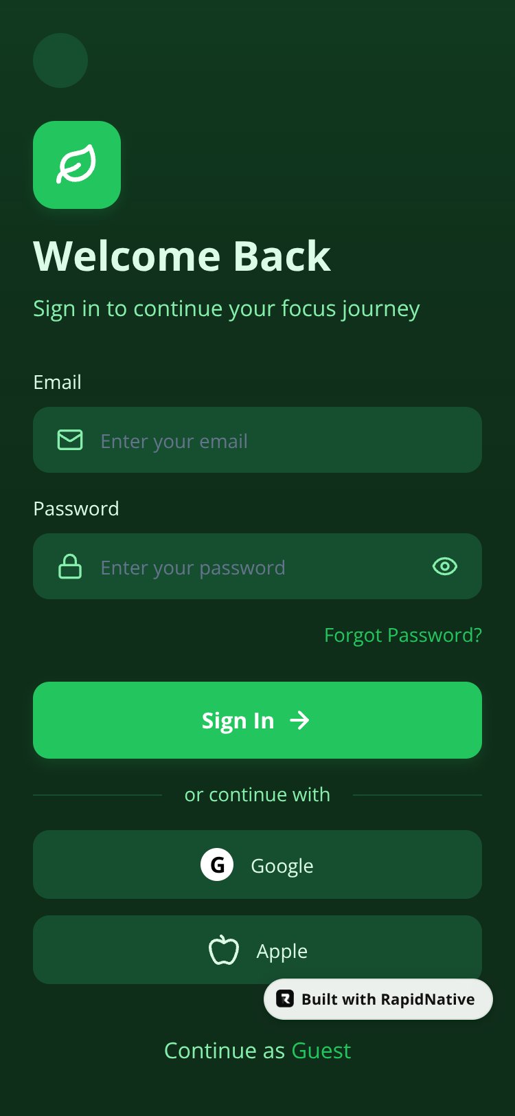FocusGuard screen 4