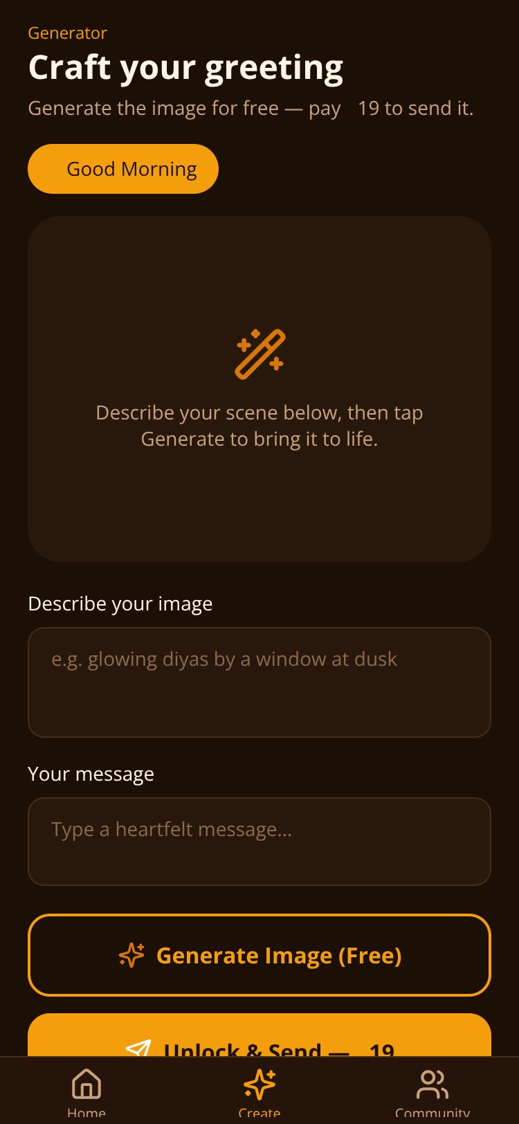 Shubh Greetings screen 4