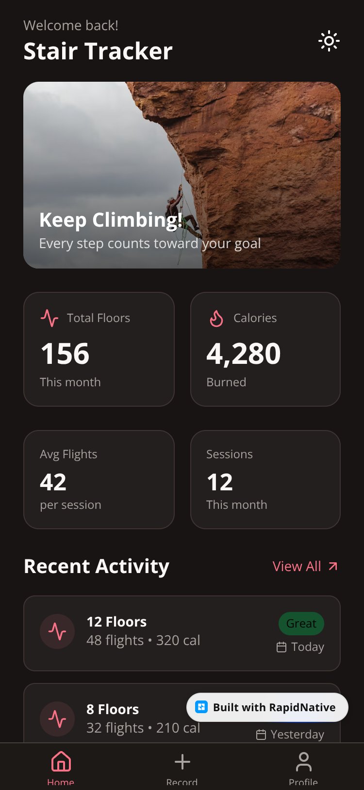 StairClimber screen 1