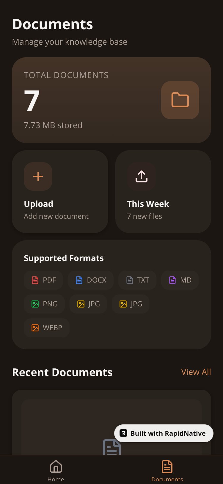 DocMind AI screen 3