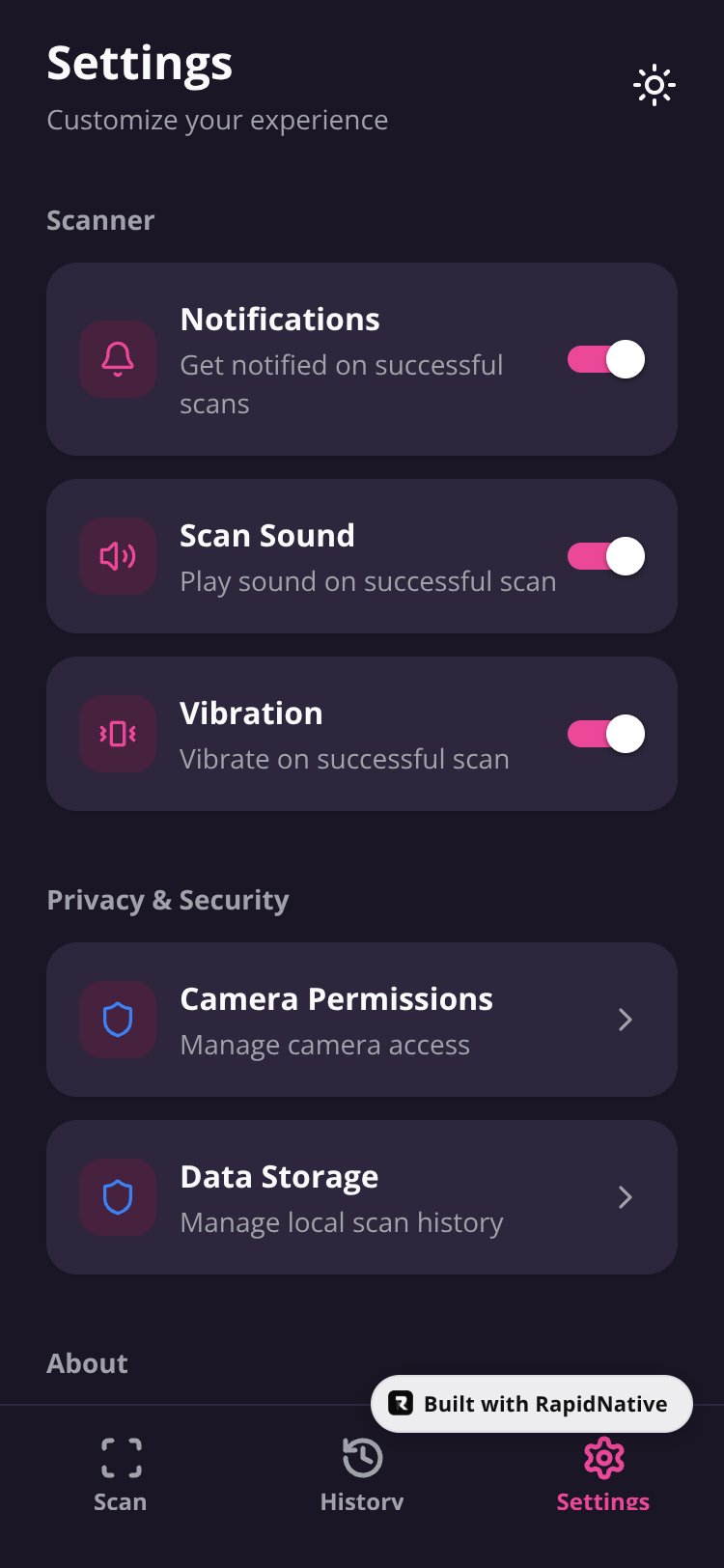 WisePro screen 3