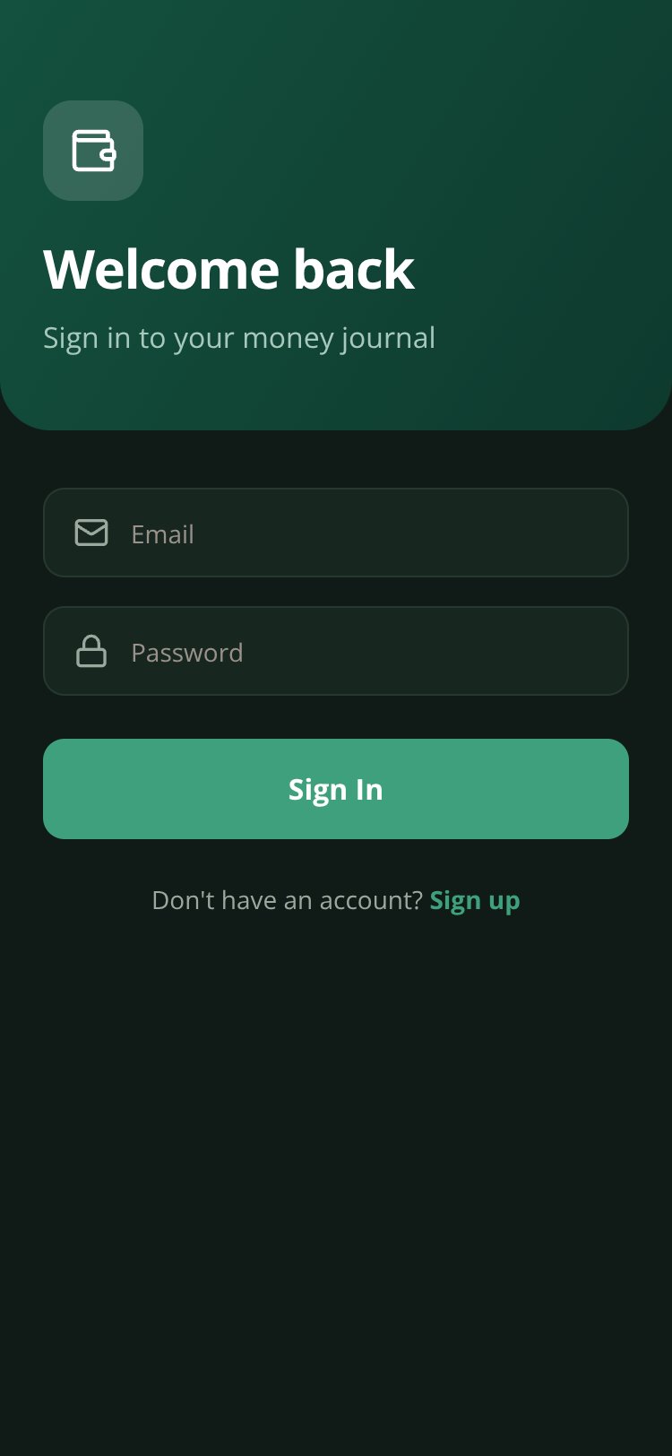 Ledger screen 1