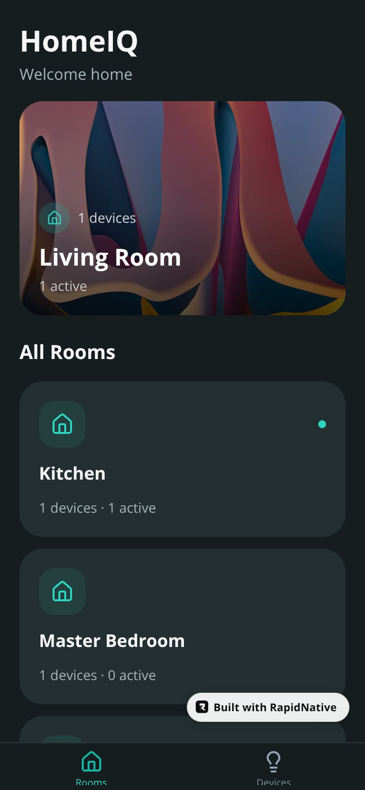 HomeIQ screen 3