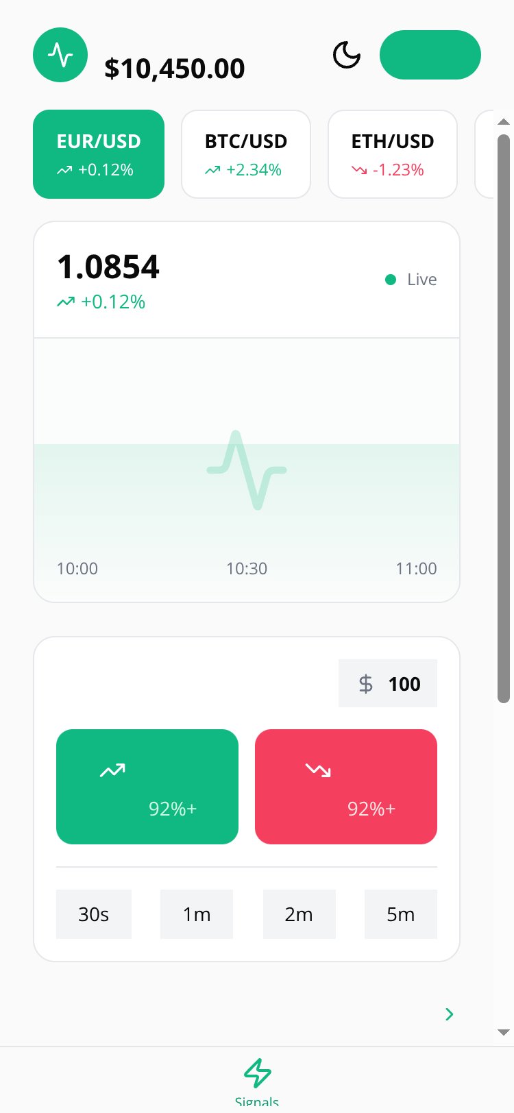 Quotex OTC Signal Pro Copy screen 2