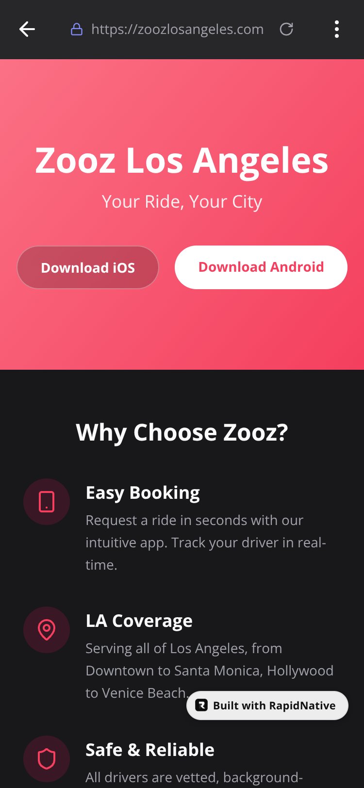Zooz Los Angeles screen 2